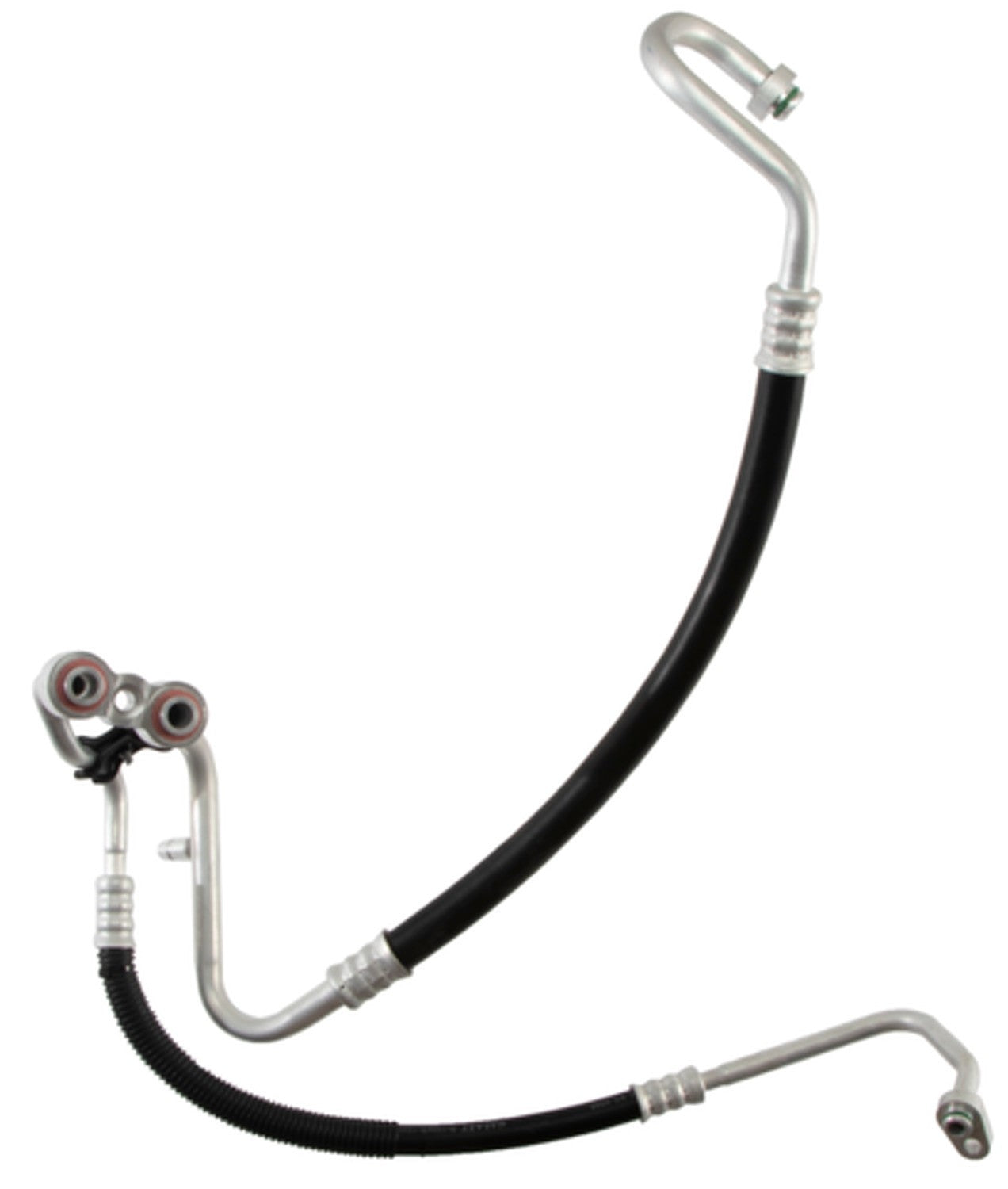 Angle View of A/C Refrigerant Discharge / Suction Hose Assembly FOUR SEASONS 66146