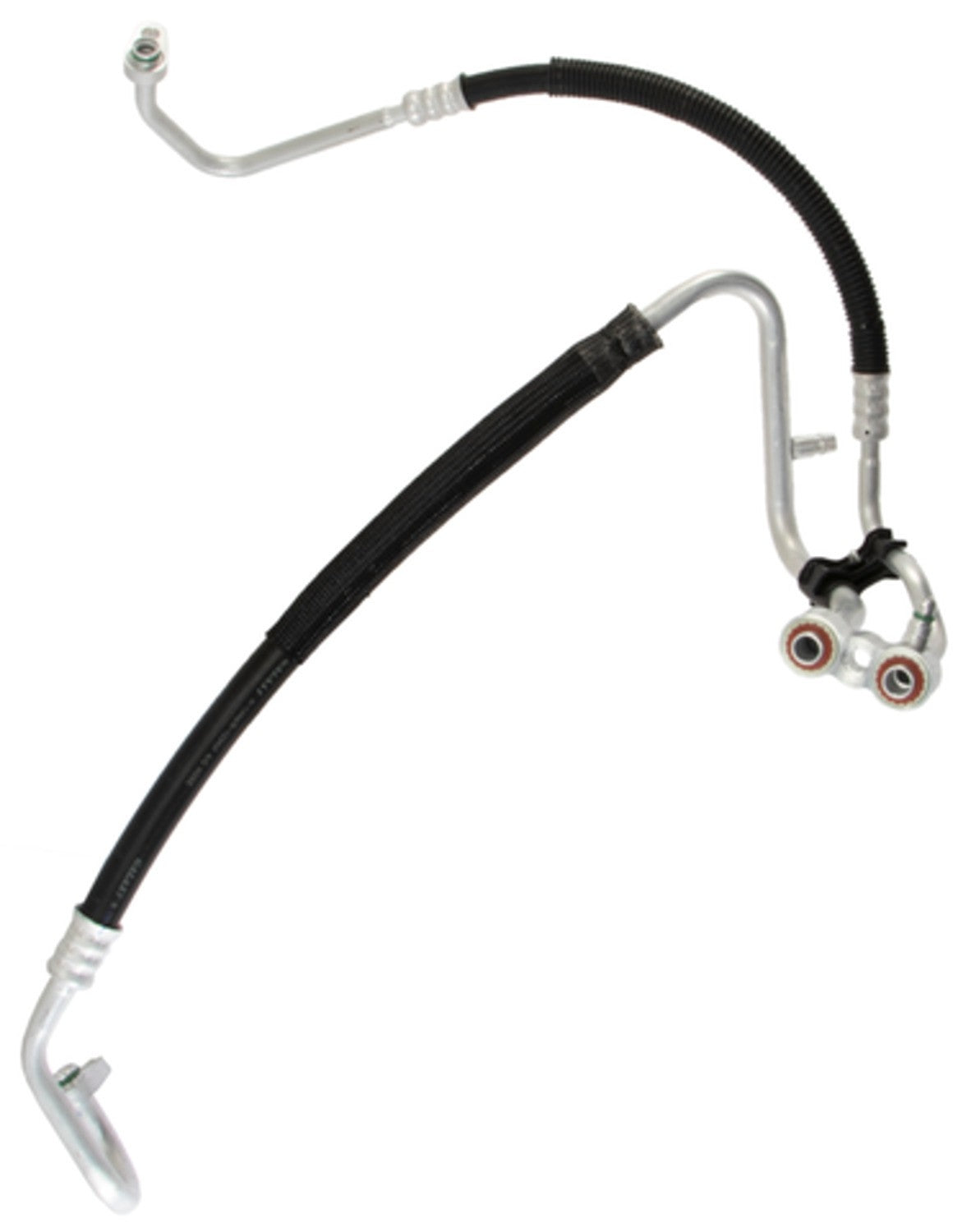 Angle View of A/C Refrigerant Discharge / Suction Hose Assembly FOUR SEASONS 66147