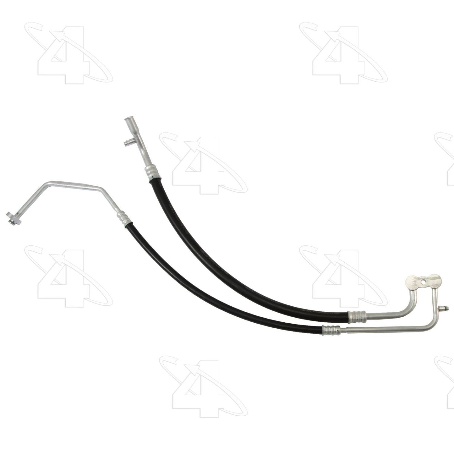 Front View of A/C Refrigerant Discharge / Suction Hose Assembly FOUR SEASONS 66148