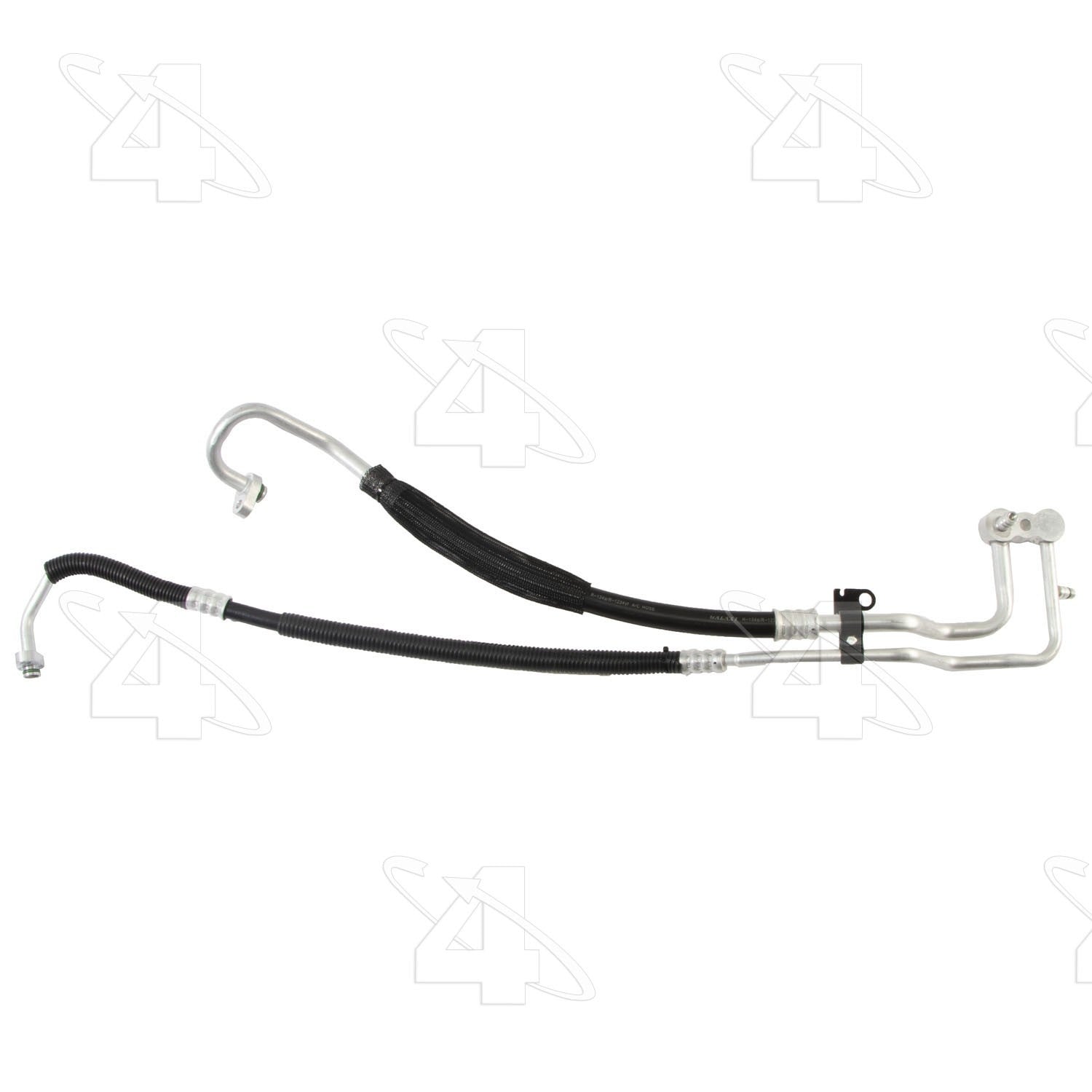 Front View of A/C Refrigerant Discharge / Suction Hose Assembly FOUR SEASONS 66149