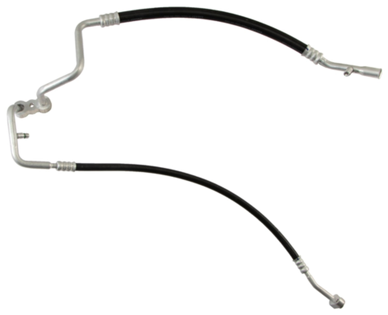 Angle View of A/C Refrigerant Discharge / Suction Hose Assembly FOUR SEASONS 66151