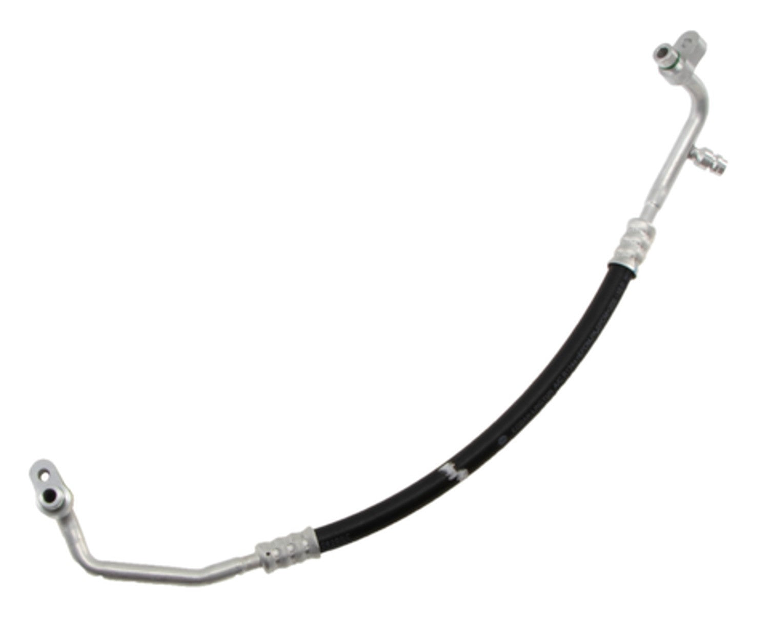 Angle View of A/C Refrigerant Discharge Hose FOUR SEASONS 66224