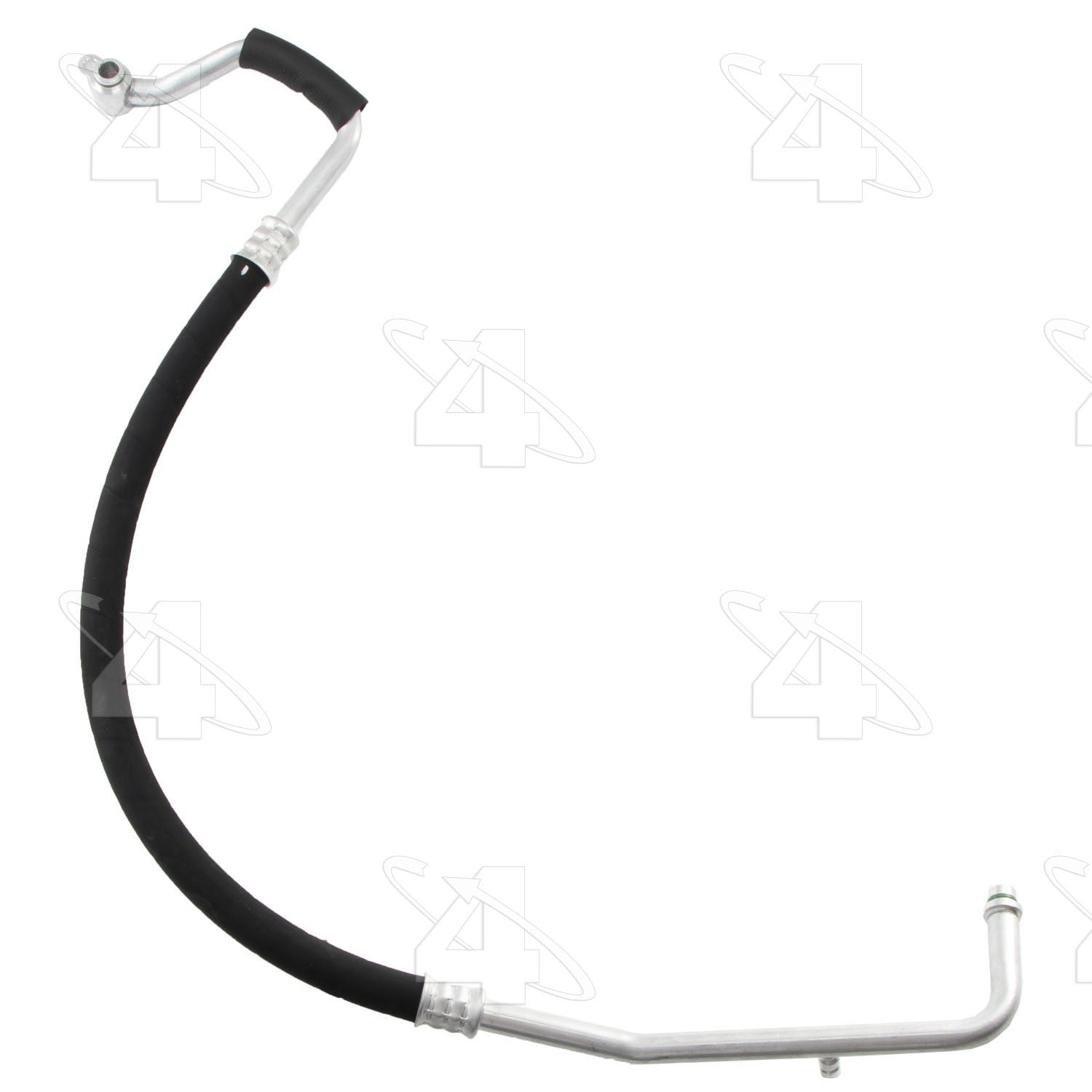 Front View of A/C Refrigerant Suction Hose FOUR SEASONS 66453