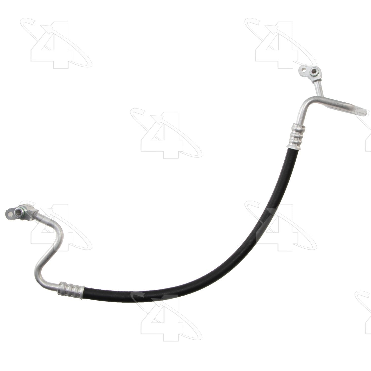 Front View of A/C Refrigerant Discharge Hose FOUR SEASONS 66591