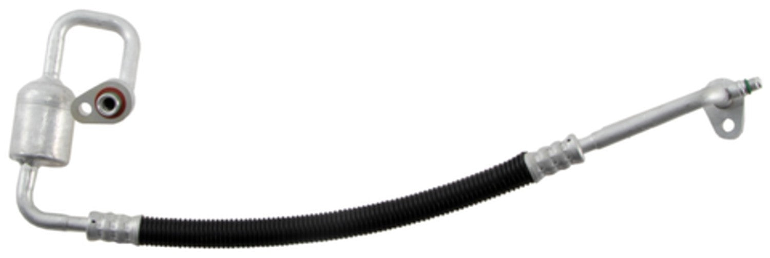 Angle View of A/C Refrigerant Discharge Hose FOUR SEASONS 66762