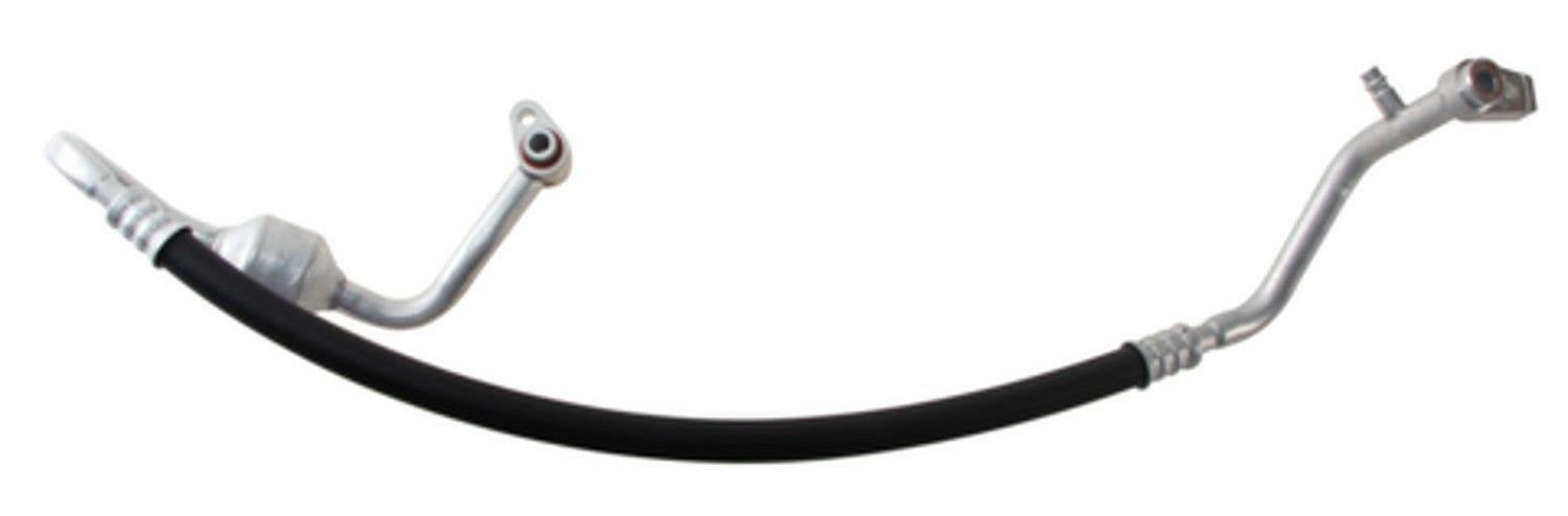 Angle View of A/C Refrigerant Suction Hose FOUR SEASONS 66814