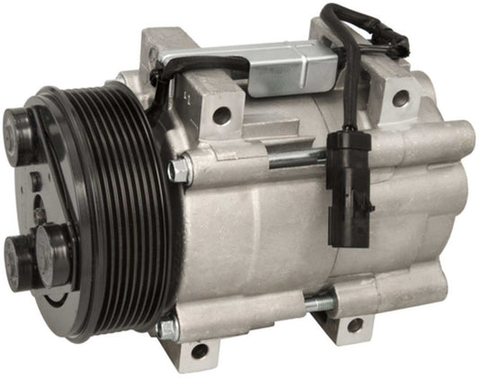 Angle View of A/C Compressor FOUR SEASONS 68182