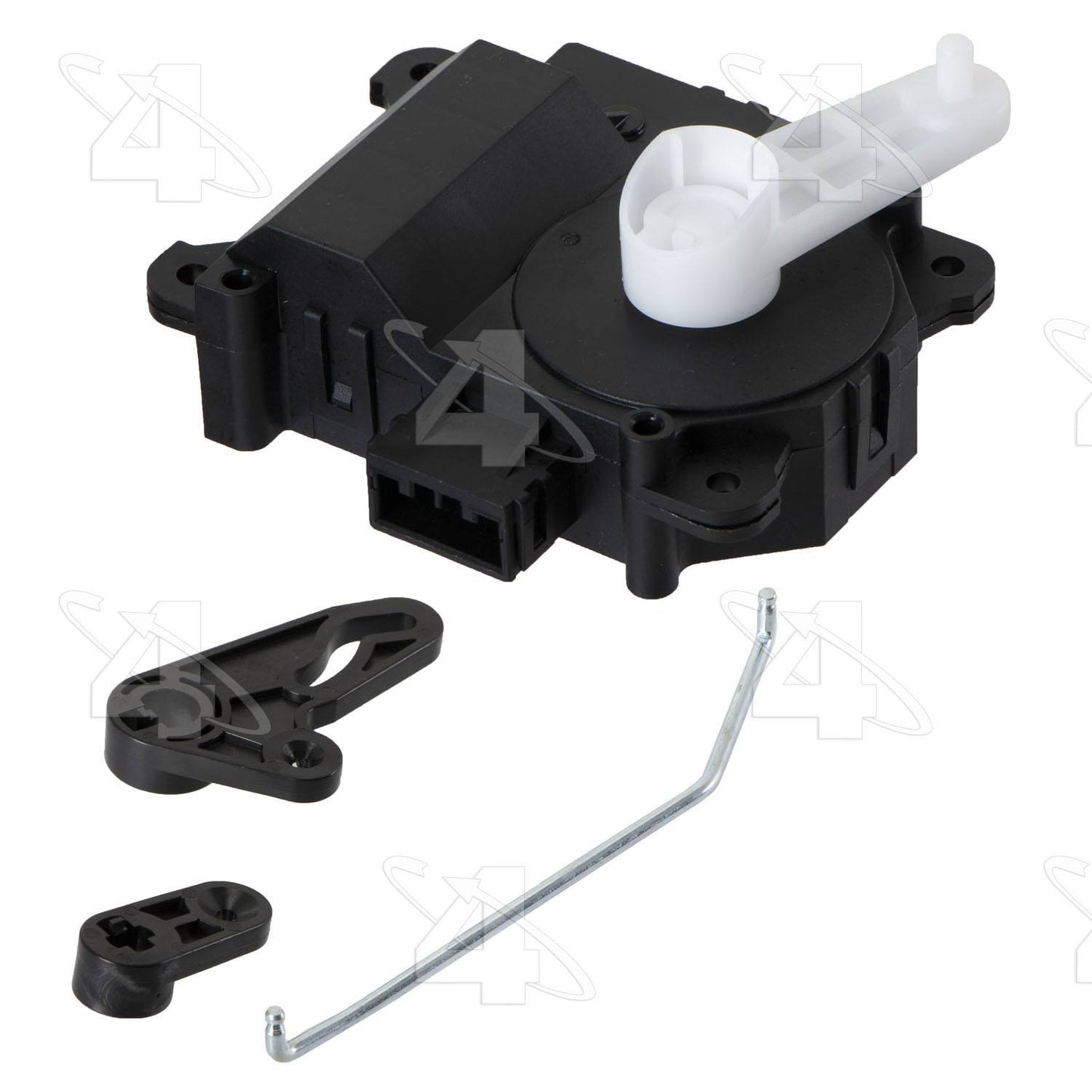 Front View of Left HVAC Blend Door Actuator FOUR SEASONS 73047