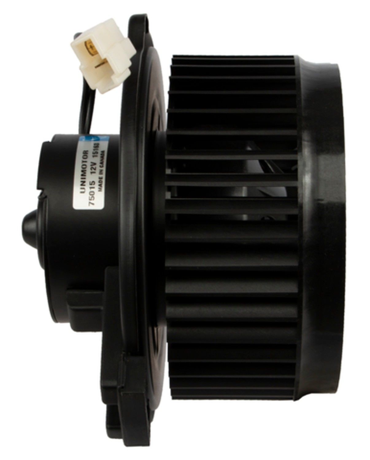 Right View of Front HVAC Blower Motor FOUR SEASONS 75015