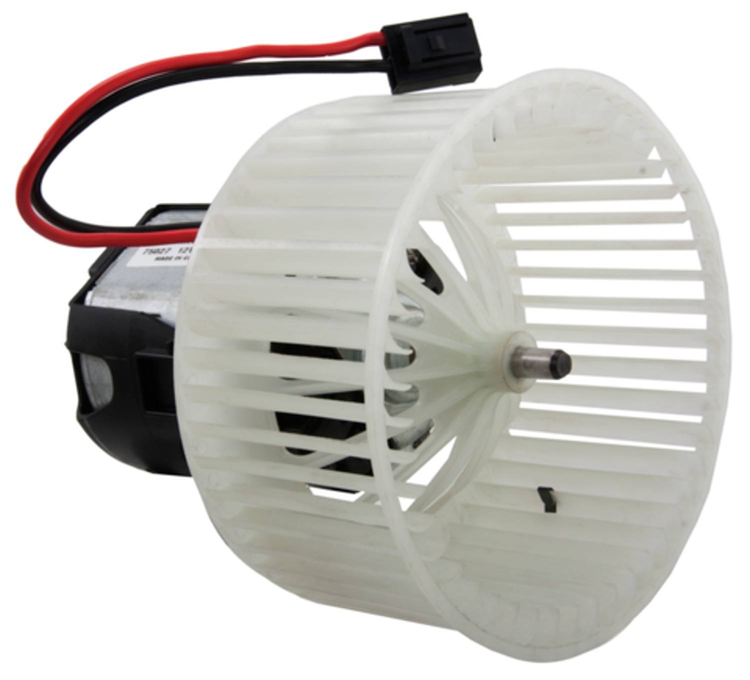 Angle View of Front HVAC Blower Motor FOUR SEASONS 75027