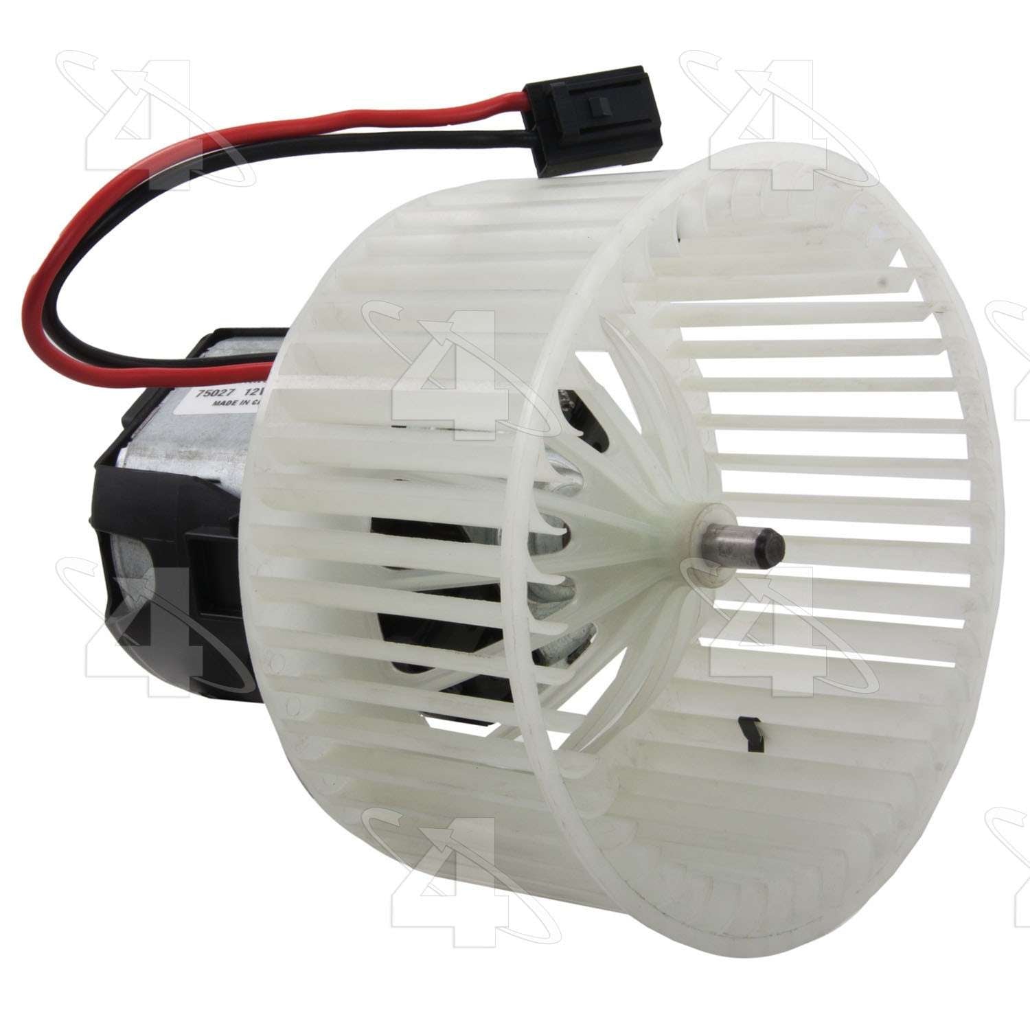 Front View of Front HVAC Blower Motor FOUR SEASONS 75027