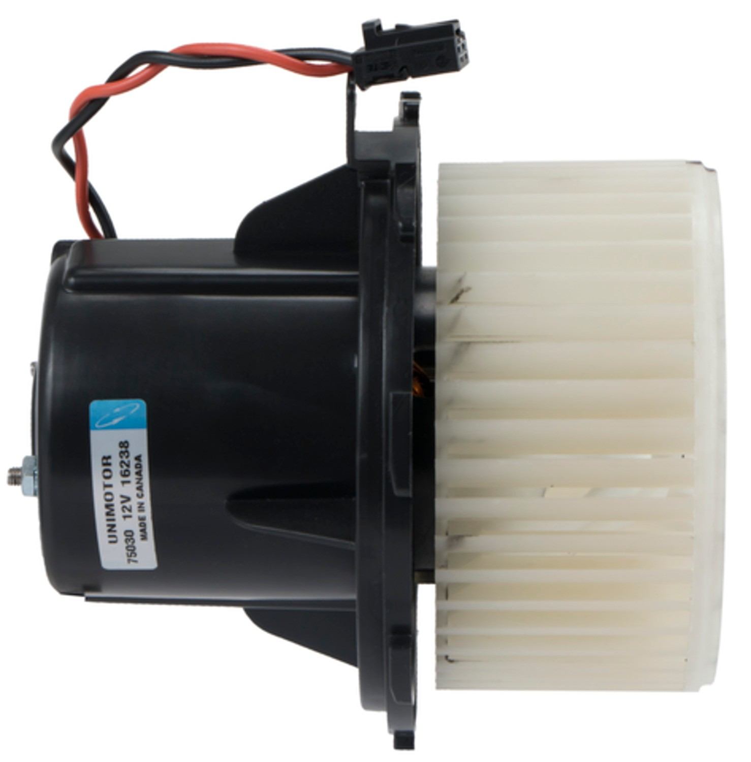 Left View of HVAC Blower Motor FOUR SEASONS 75030