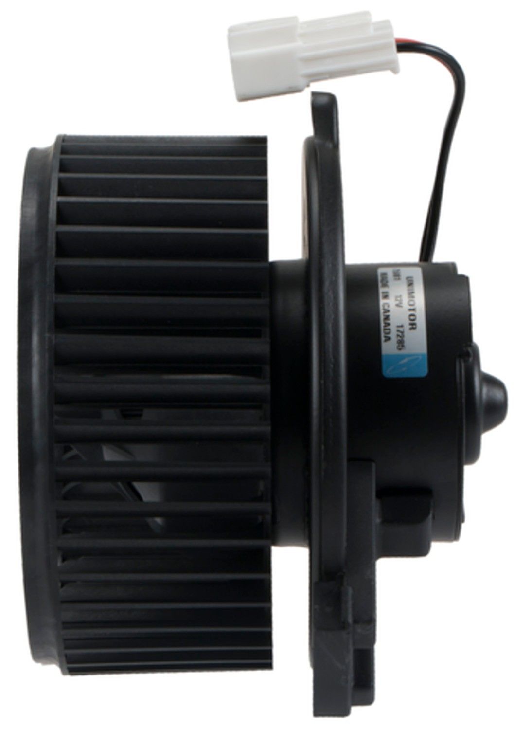 Right View of HVAC Blower Motor FOUR SEASONS 75081