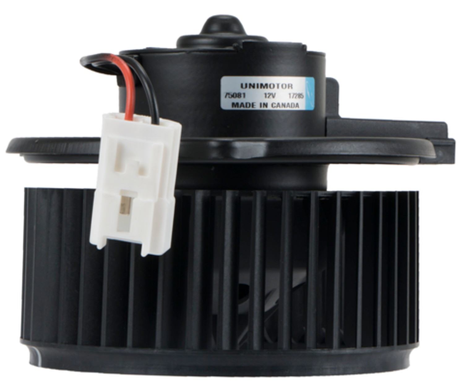 Top View of HVAC Blower Motor FOUR SEASONS 75081