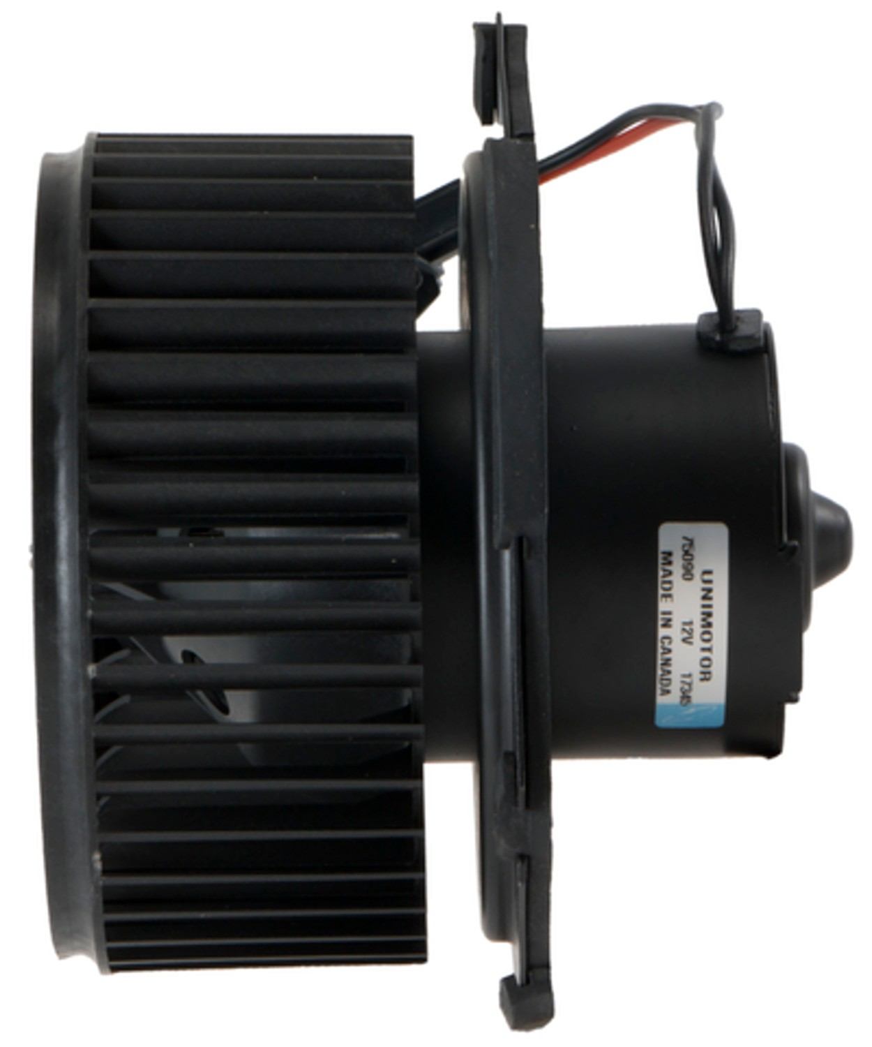 Right View of HVAC Blower Motor FOUR SEASONS 75090