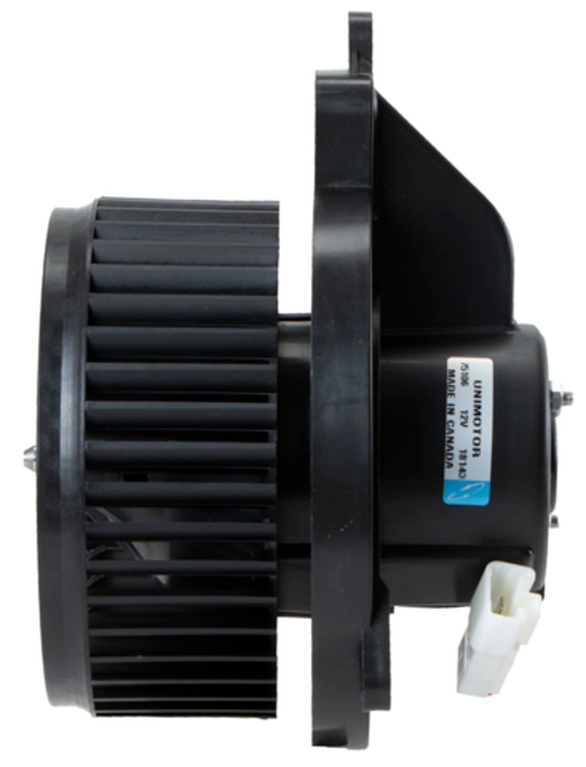 Right View of HVAC Blower Motor FOUR SEASONS 75106