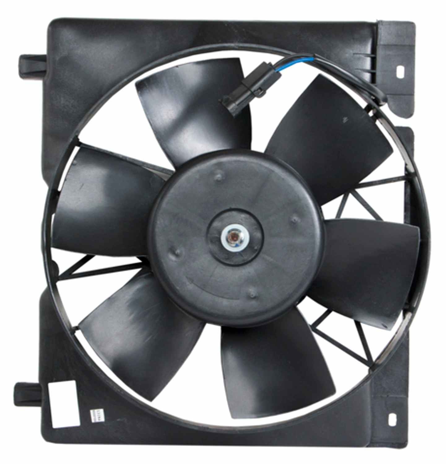 Angle View of Engine Cooling Fan Assembly FOUR SEASONS 75201