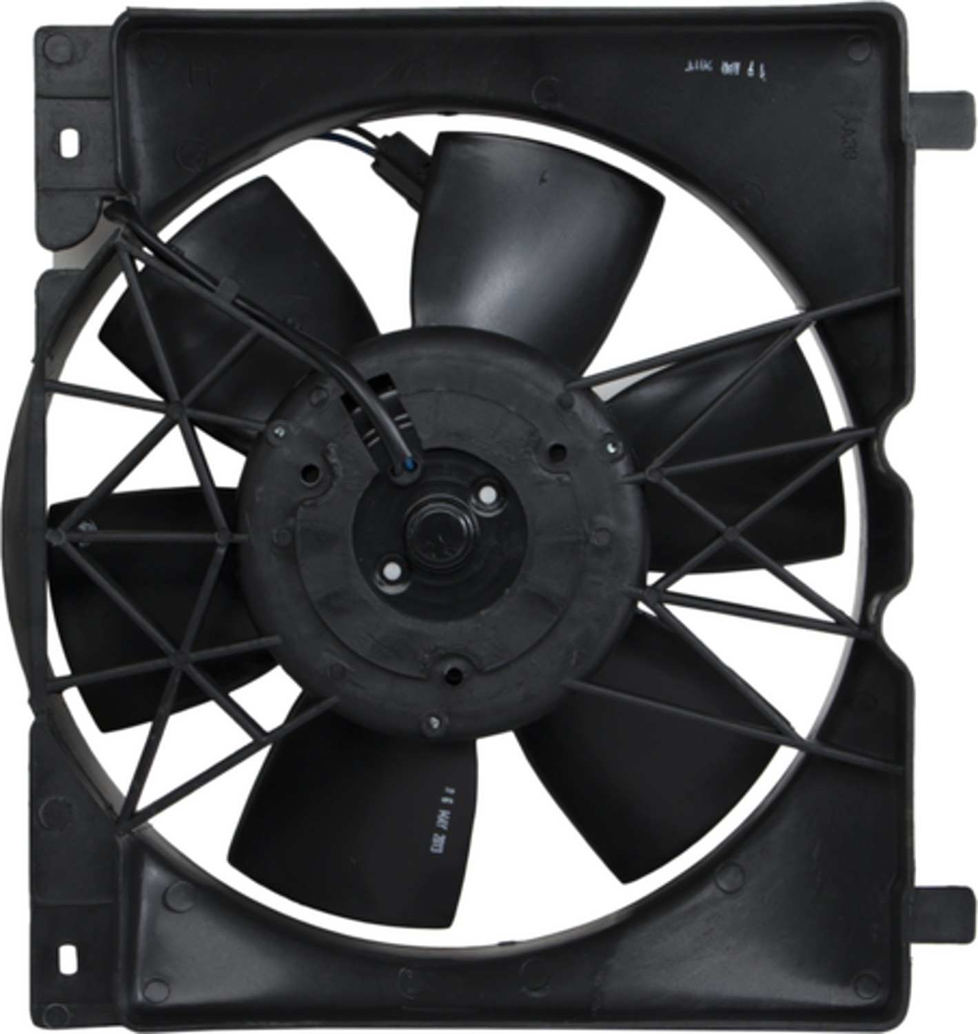 Back View of Engine Cooling Fan Assembly FOUR SEASONS 75201