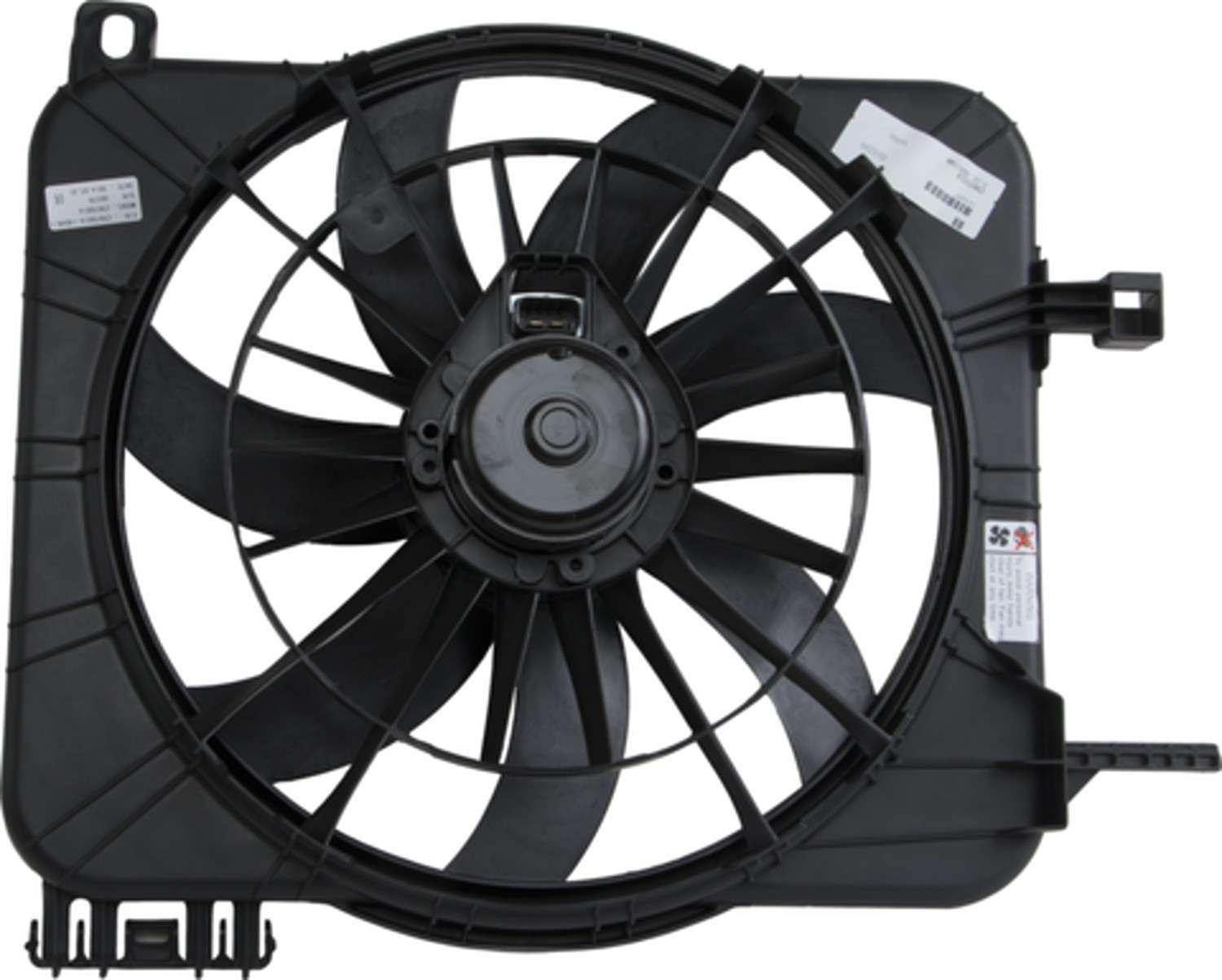 Front View of Engine Cooling Fan Assembly FOUR SEASONS 75234