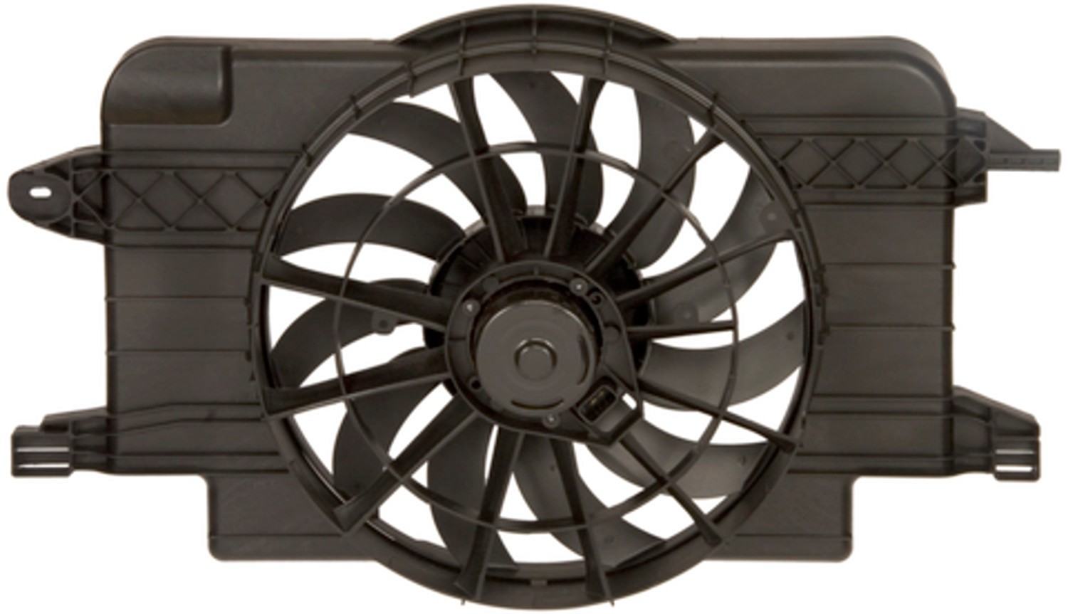 Angle View of Engine Cooling Fan Assembly FOUR SEASONS 75235