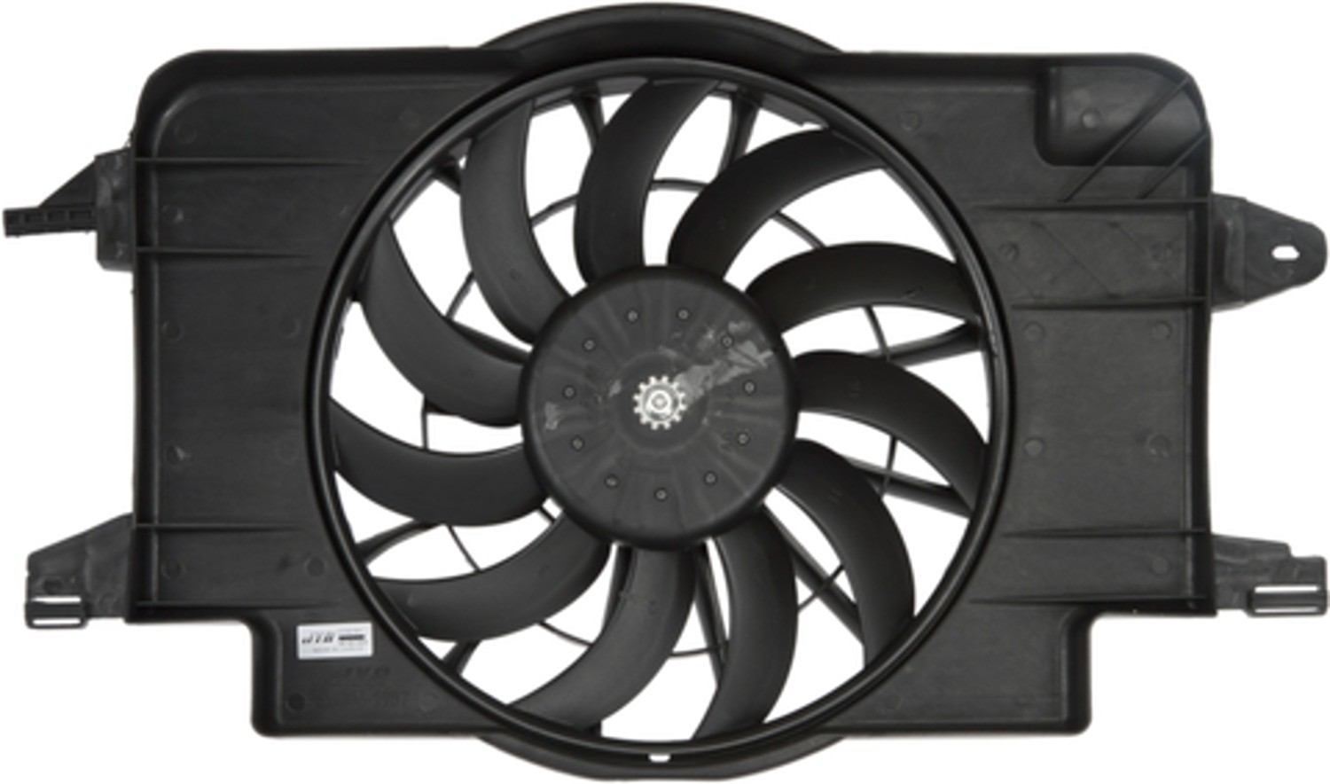 Back View of Engine Cooling Fan Assembly FOUR SEASONS 75235