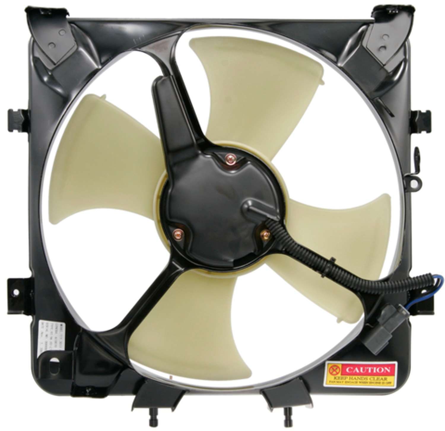 Angle View of A/C Condenser Fan Assembly FOUR SEASONS 75240