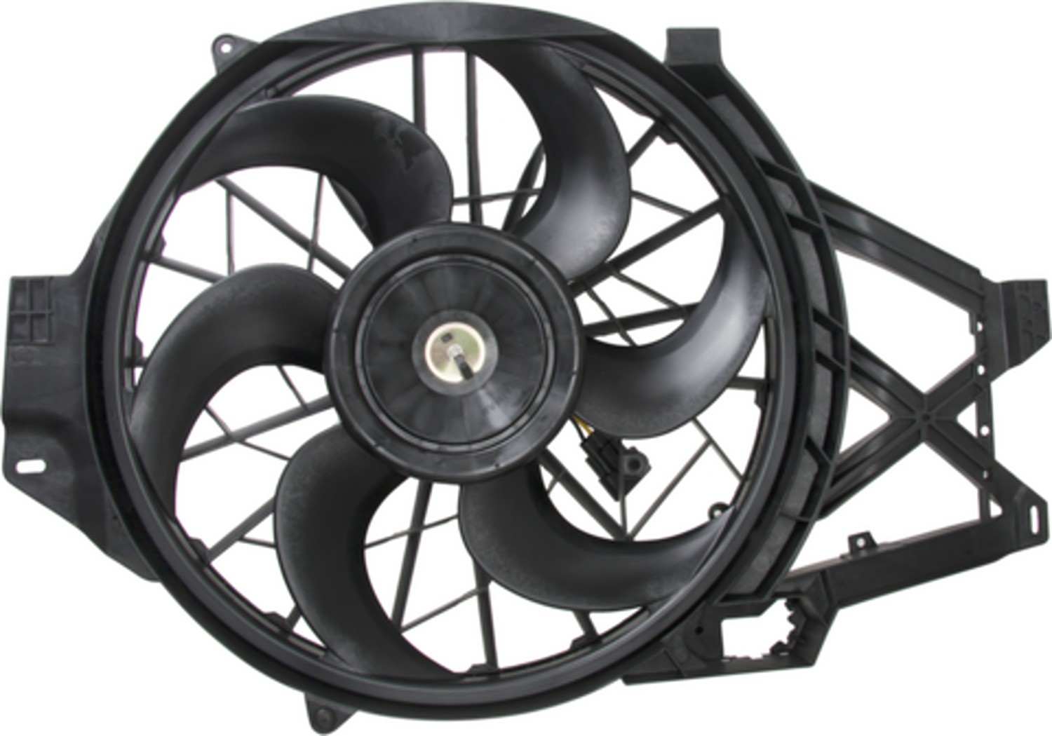 Angle View of Engine Cooling Fan Assembly FOUR SEASONS 75257