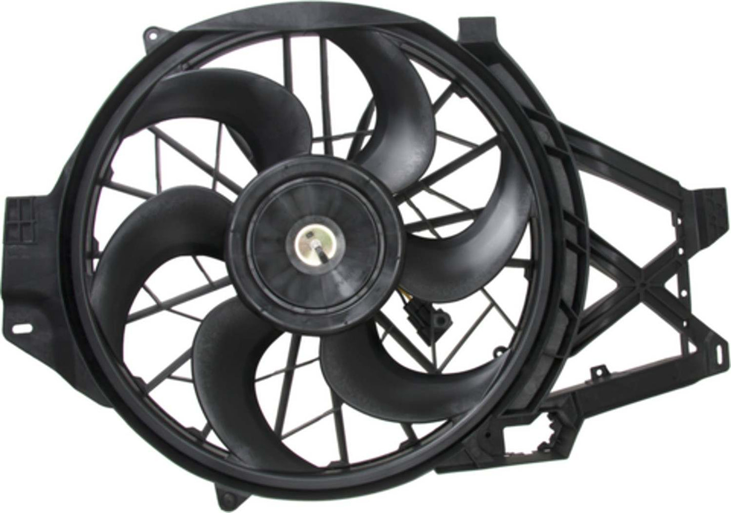 Front View of Engine Cooling Fan Assembly FOUR SEASONS 75257