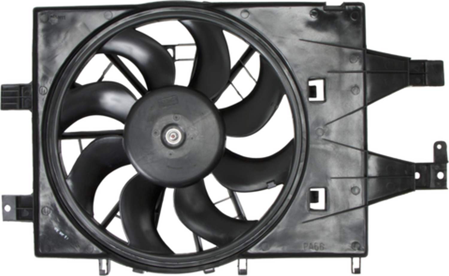 Angle View of Engine Cooling Fan Assembly FOUR SEASONS 75260