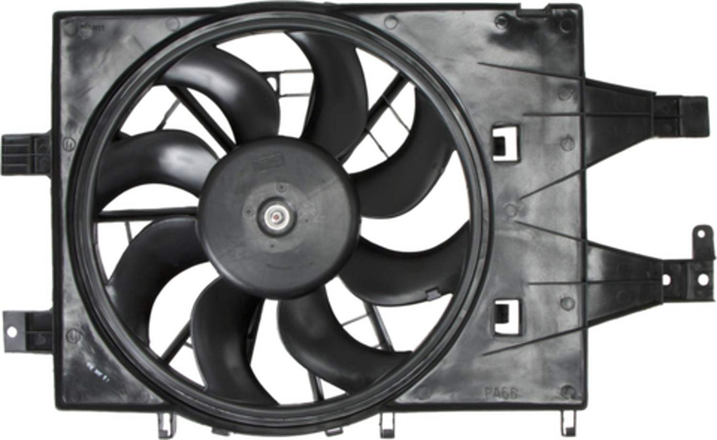 Front View of Engine Cooling Fan Assembly FOUR SEASONS 75260