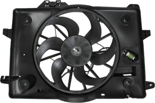 Angle View of Engine Cooling Fan Assembly FOUR SEASONS 75280