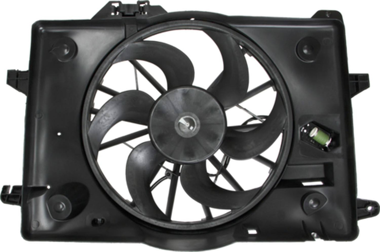 Front View of Engine Cooling Fan Assembly FOUR SEASONS 75280