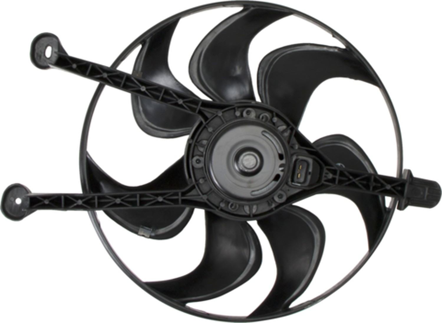 Back View of Left Engine Cooling Fan Assembly FOUR SEASONS 75295