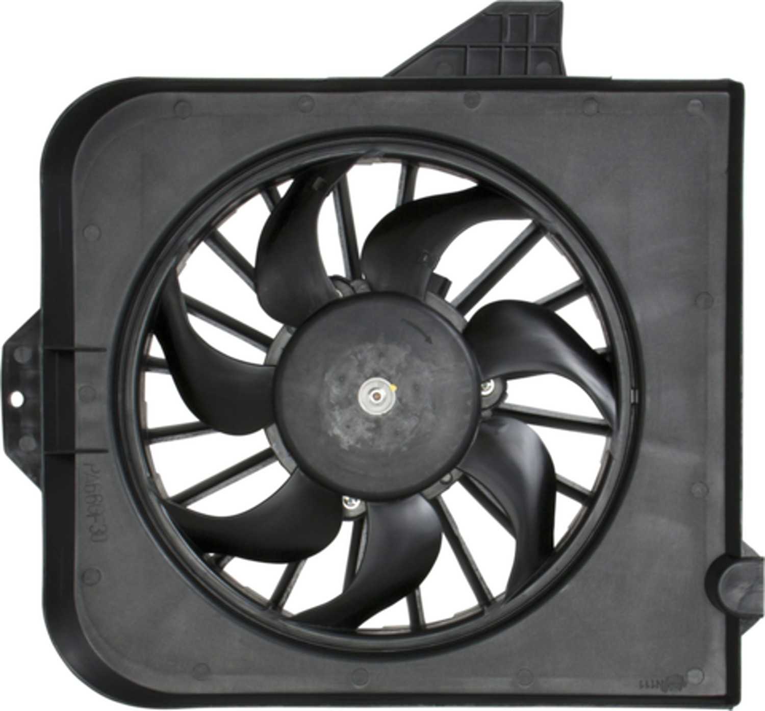 Front View of Engine Cooling Fan Assembly FOUR SEASONS 75296