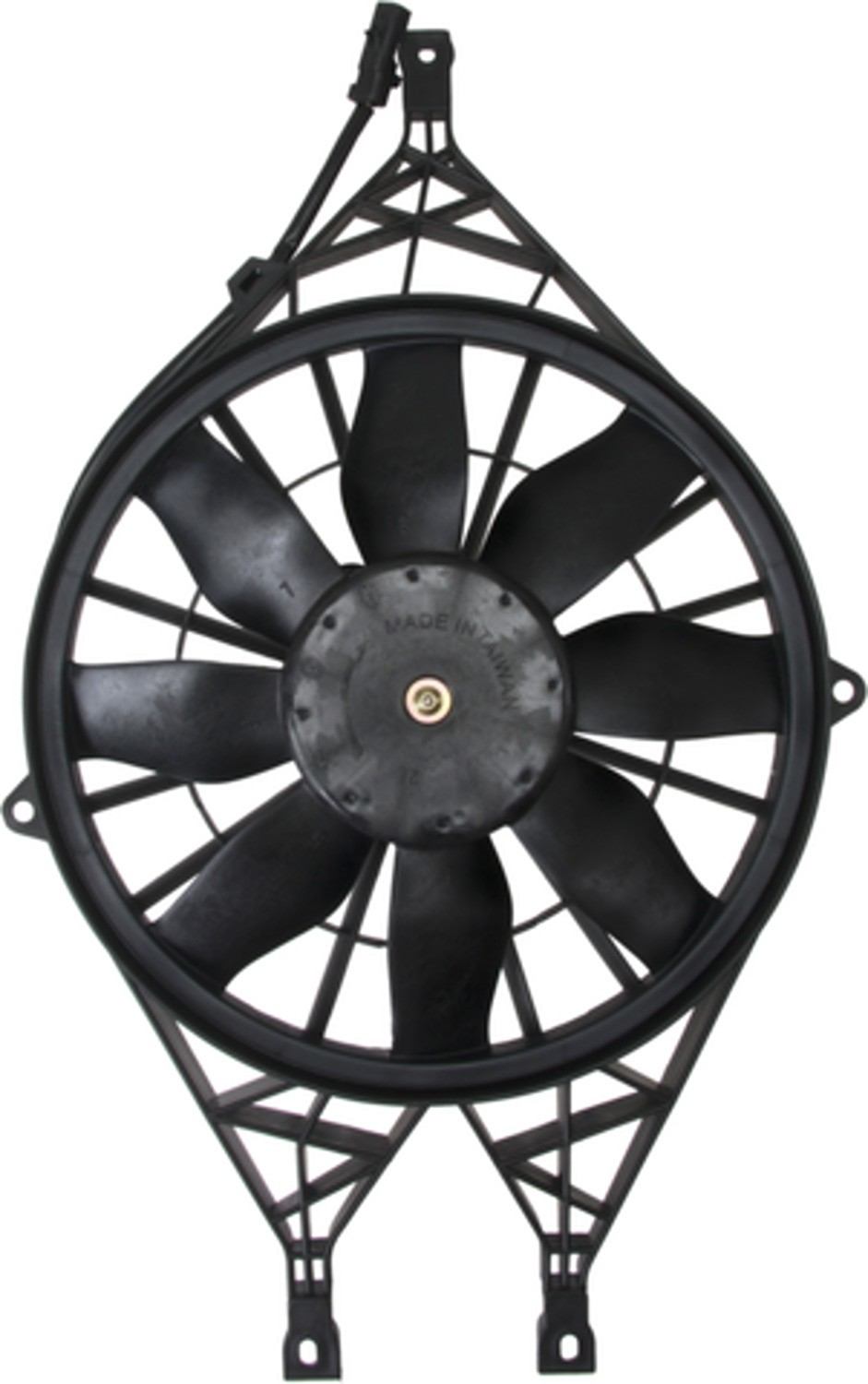 Front View of Engine Cooling Fan Assembly FOUR SEASONS 75311