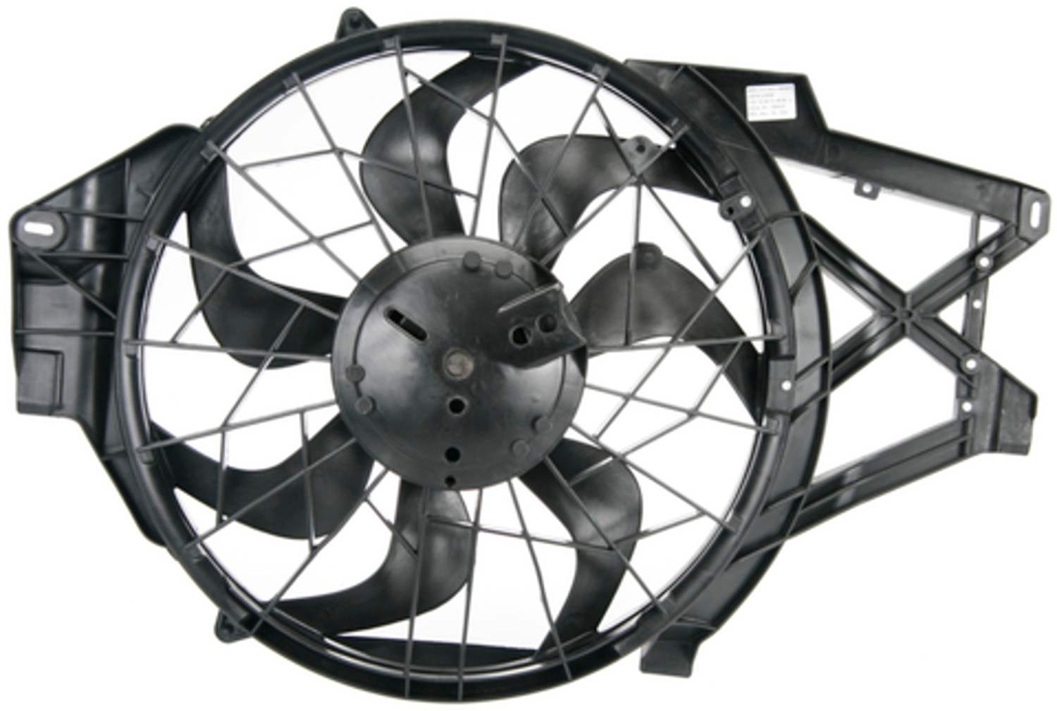 Angle View of Engine Cooling Fan Assembly FOUR SEASONS 75318