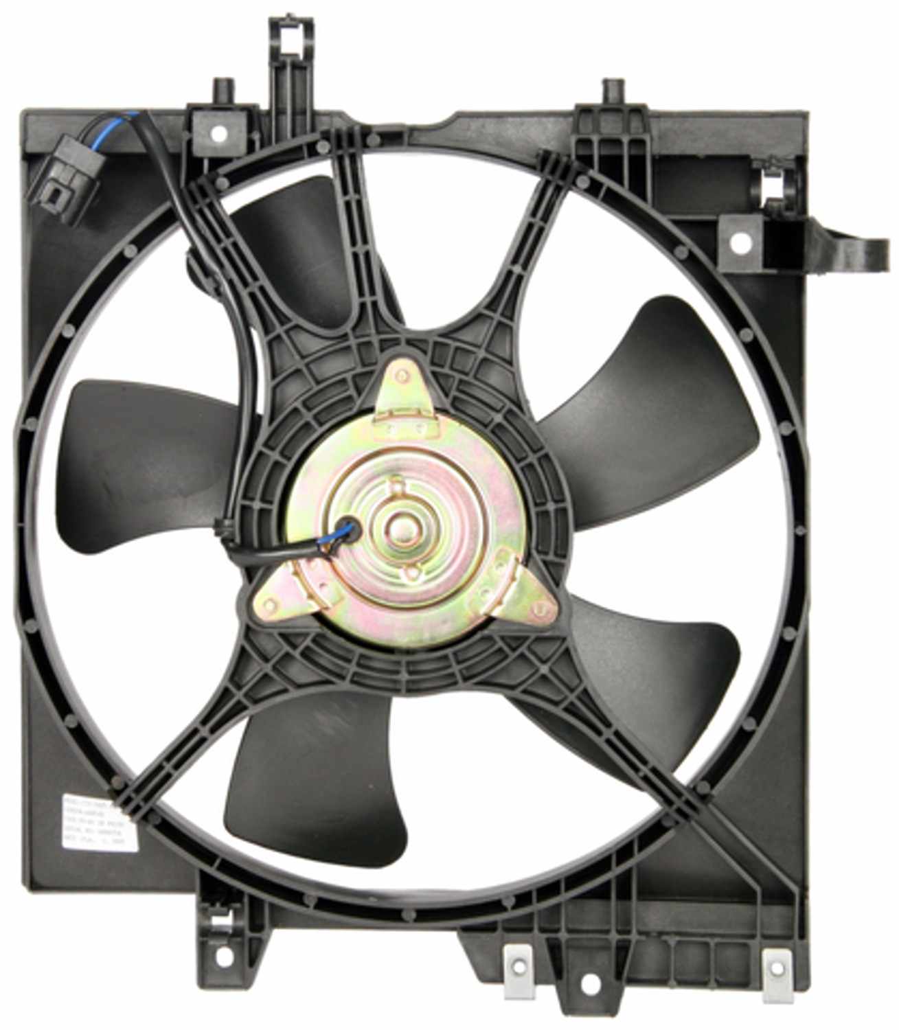 Angle View of Engine Cooling Fan Assembly FOUR SEASONS 75340