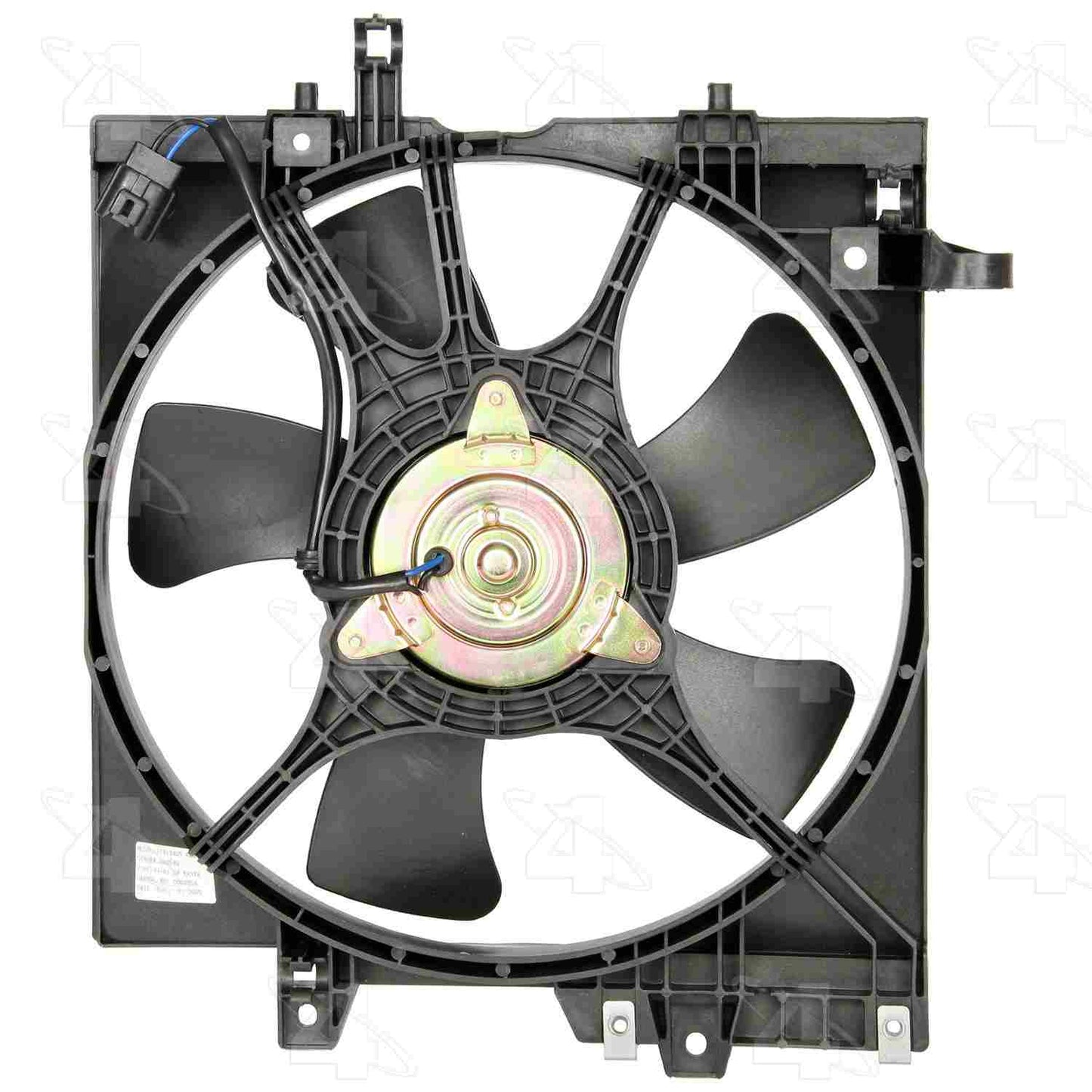 Front View of Engine Cooling Fan Assembly FOUR SEASONS 75340