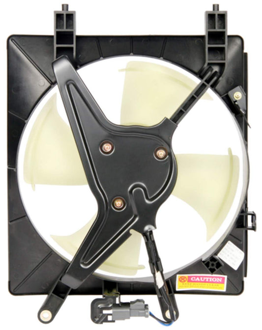 Angle View of A/C Condenser Fan Assembly FOUR SEASONS 75350