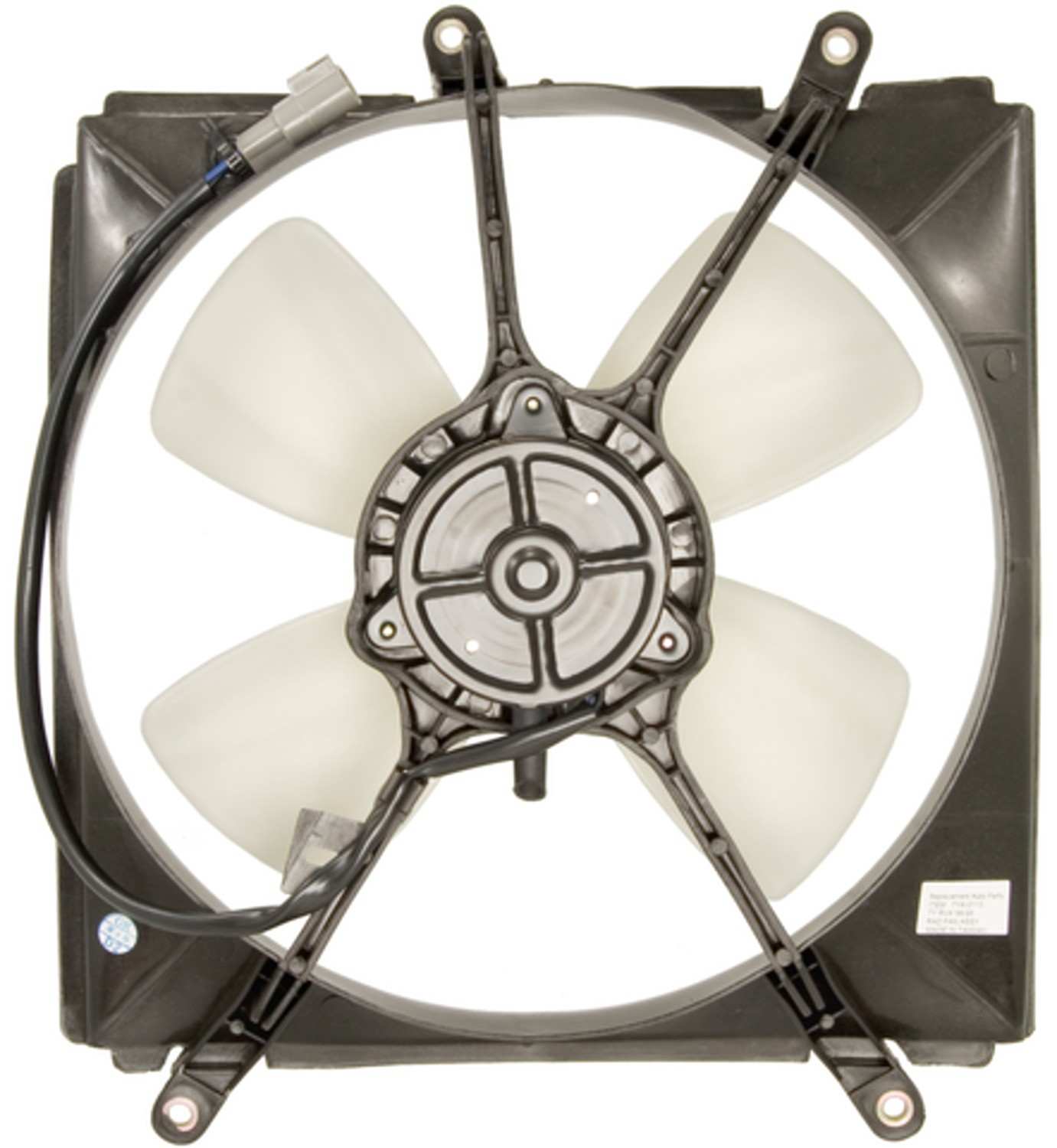 Angle View of Engine Cooling Fan Assembly FOUR SEASONS 75352