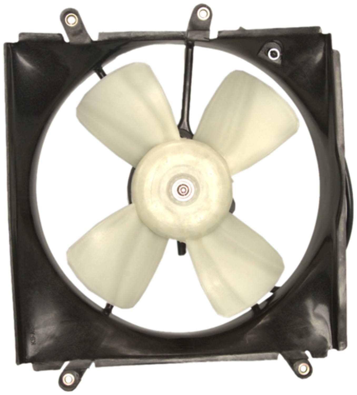 Back View of Engine Cooling Fan Assembly FOUR SEASONS 75352