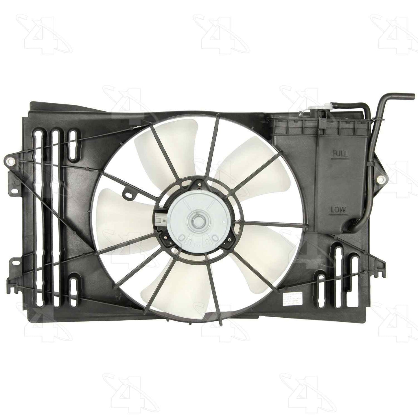 Front View of Engine Cooling Fan Assembly FOUR SEASONS 75364