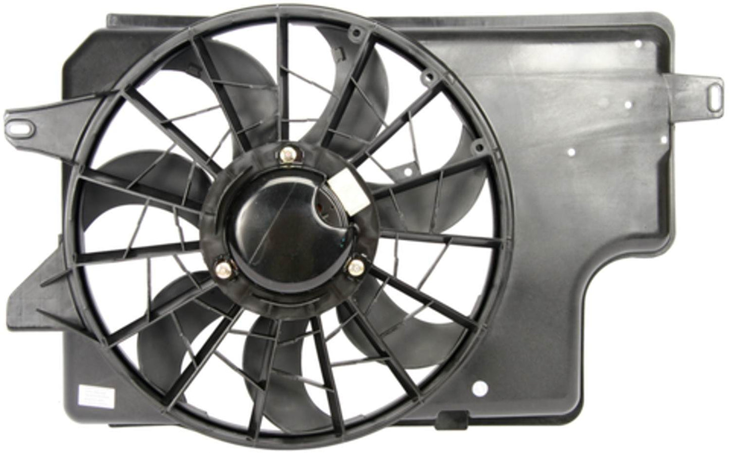 Dual Radiator and Condenser Fan Assembly FOUR SEASONS 75405 For Ford Mustang