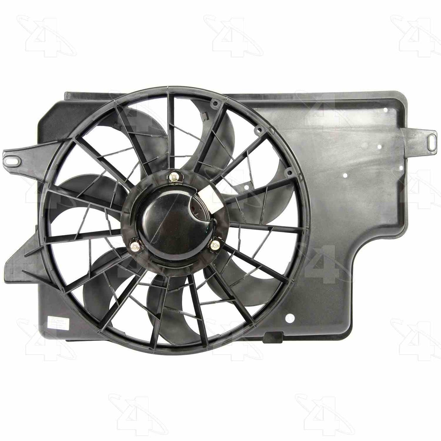 Dual Radiator and Condenser Fan Assembly FOUR SEASONS 75405 For Ford Mustang