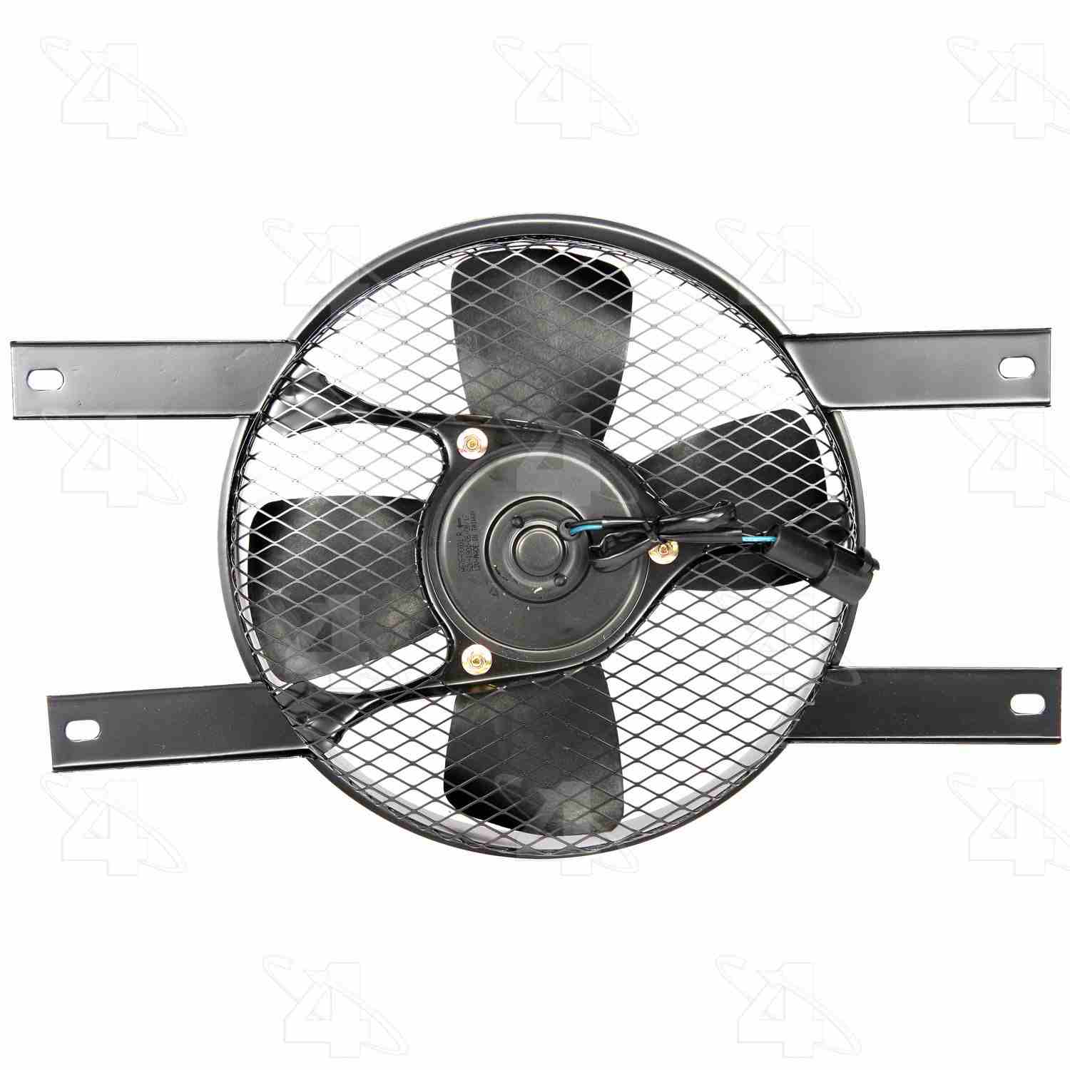 Front View of A/C Condenser Fan Assembly FOUR SEASONS 75424