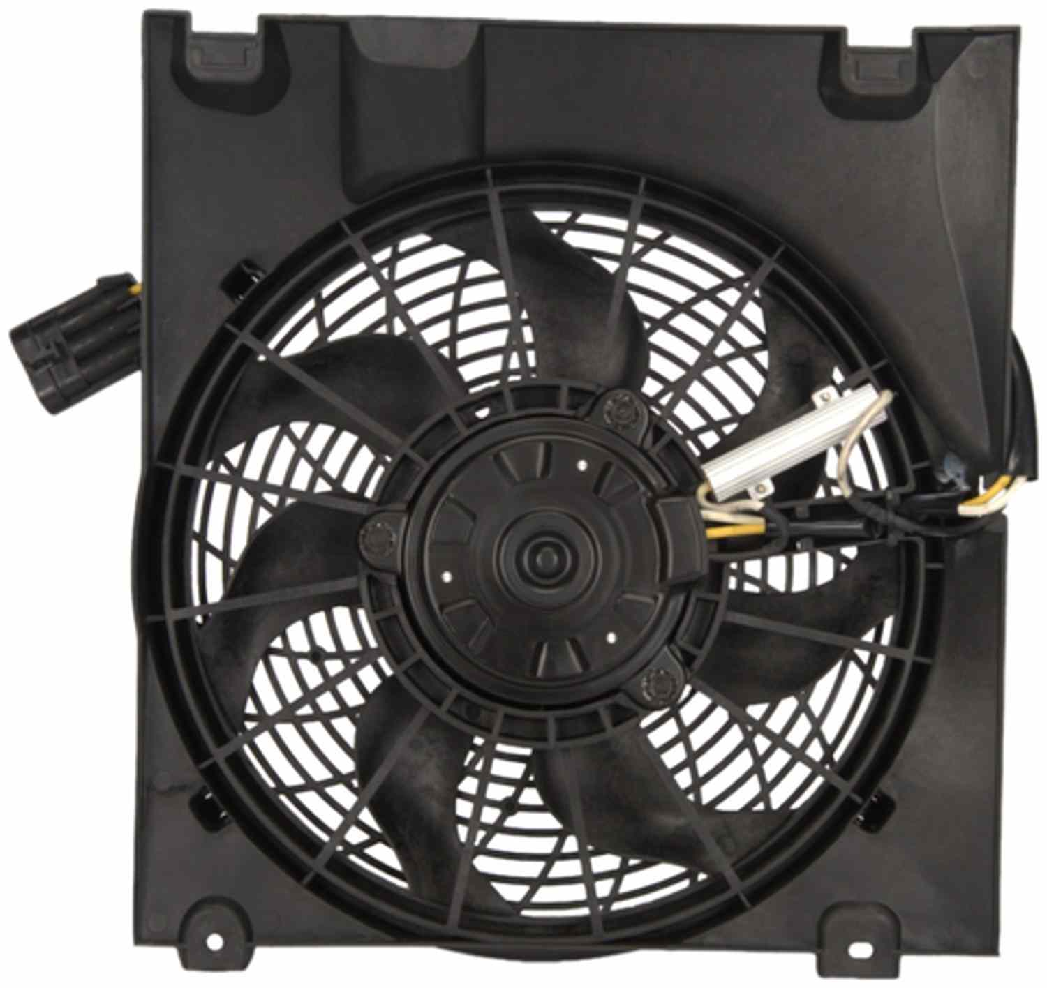 Back View of A/C Condenser Fan Assembly FOUR SEASONS 75561