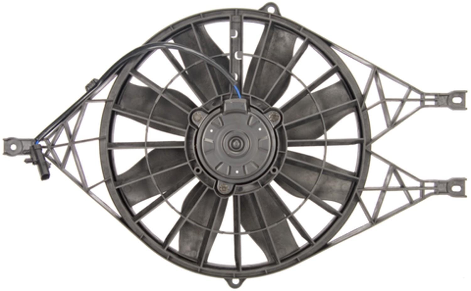 Angle View of Engine Cooling Fan Assembly FOUR SEASONS 75564