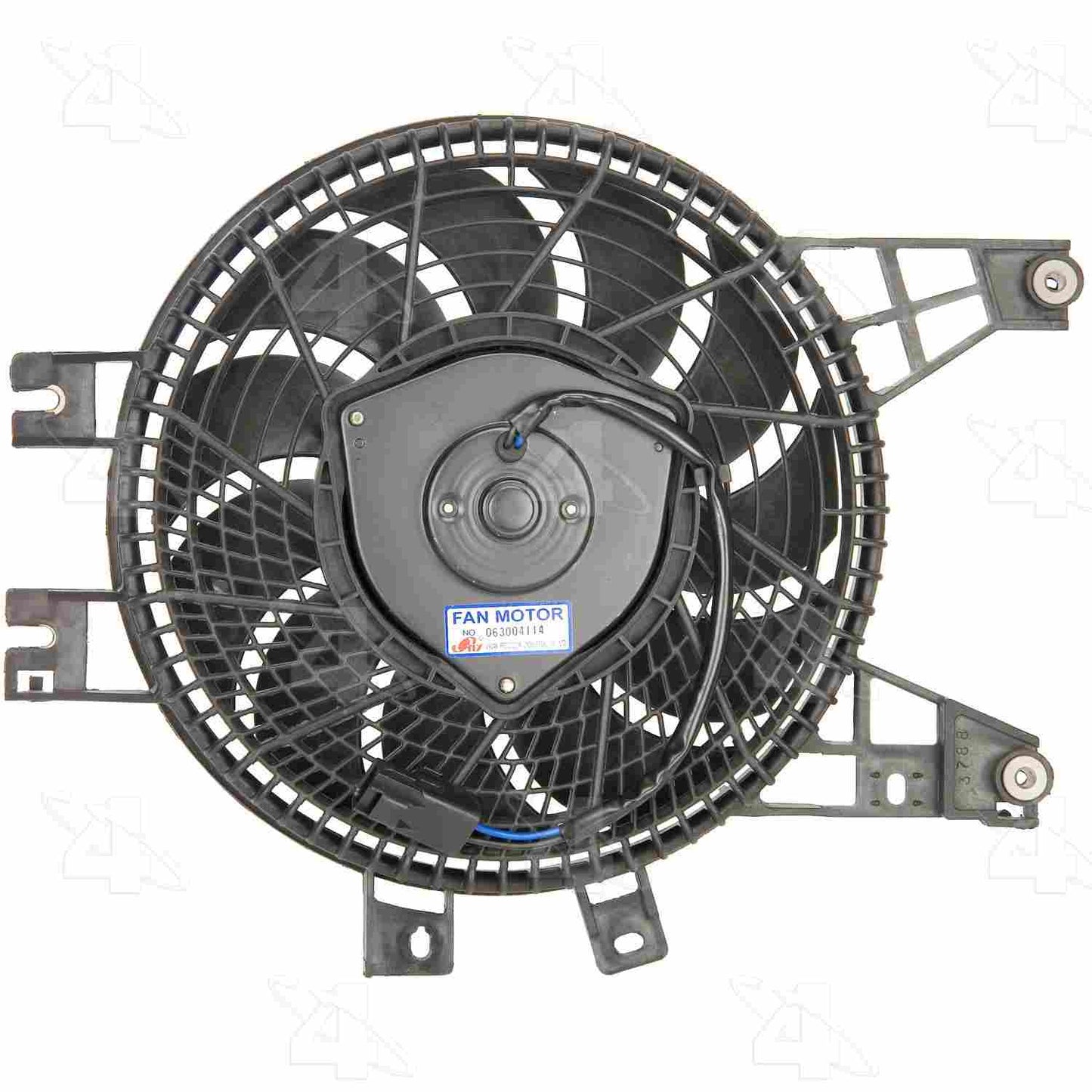 Front View of A/C Condenser Fan Assembly FOUR SEASONS 75599