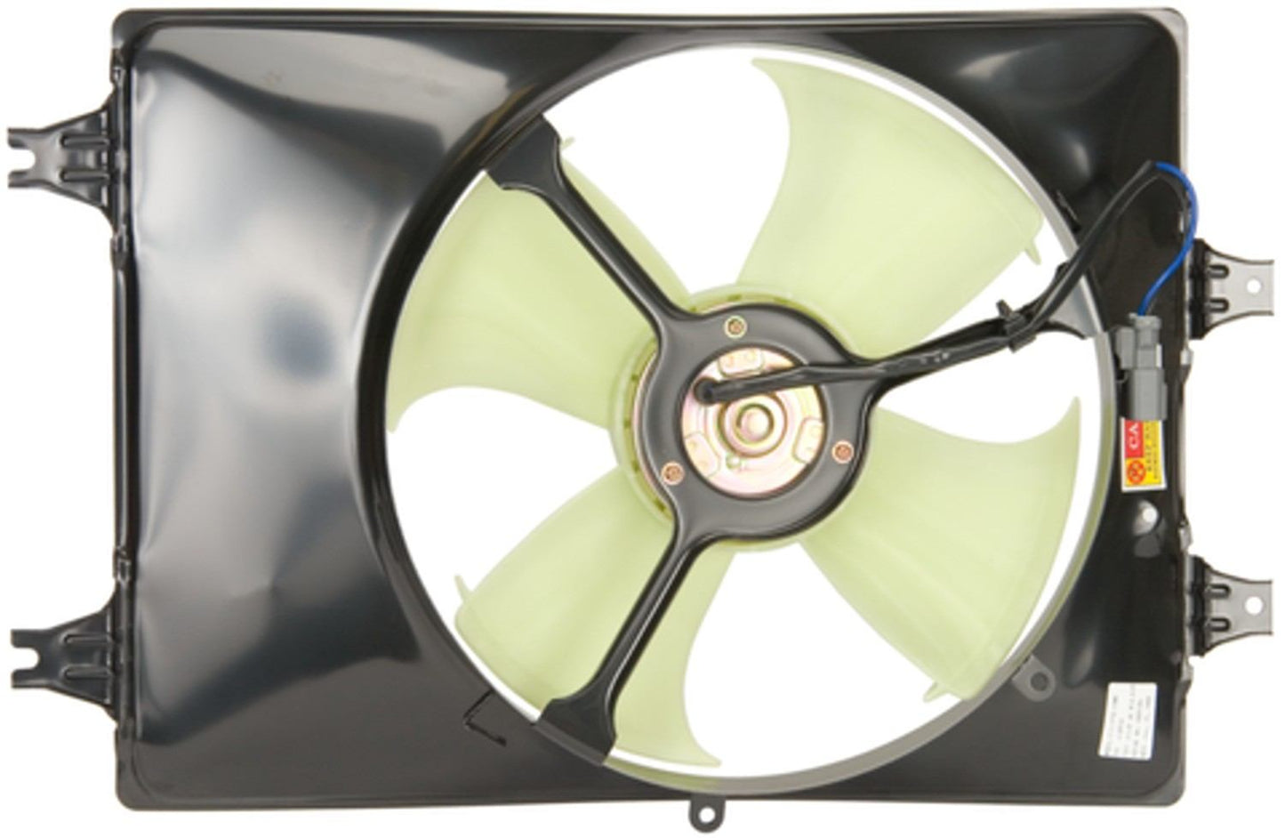 Angle View of A/C Condenser Fan Assembly FOUR SEASONS 75604