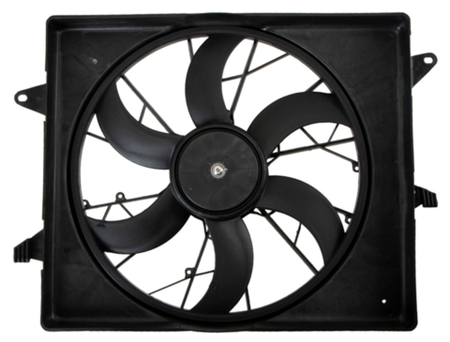 Angle View of Engine Cooling Fan Assembly FOUR SEASONS 75627